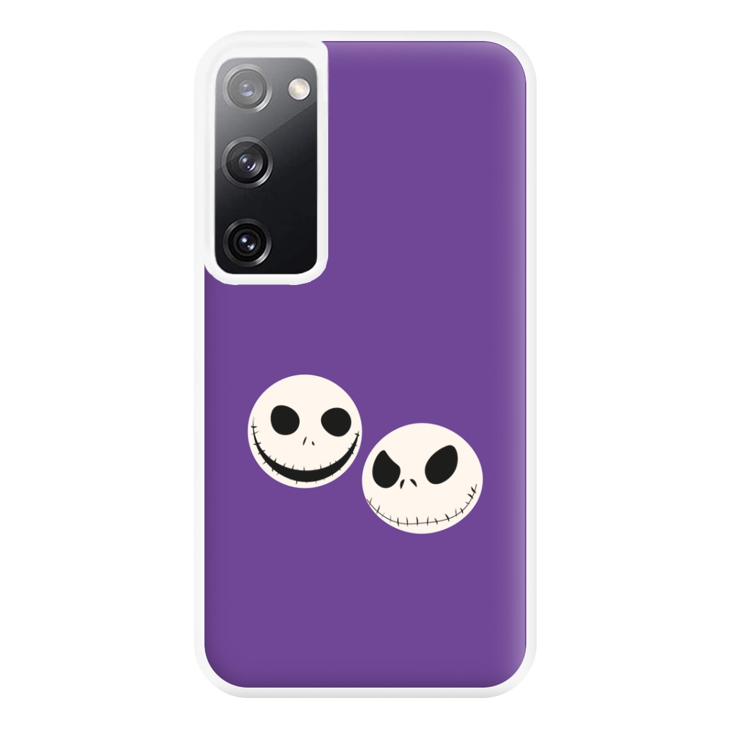 Skellington Heads - TNBC Phone Case for Galaxy S20