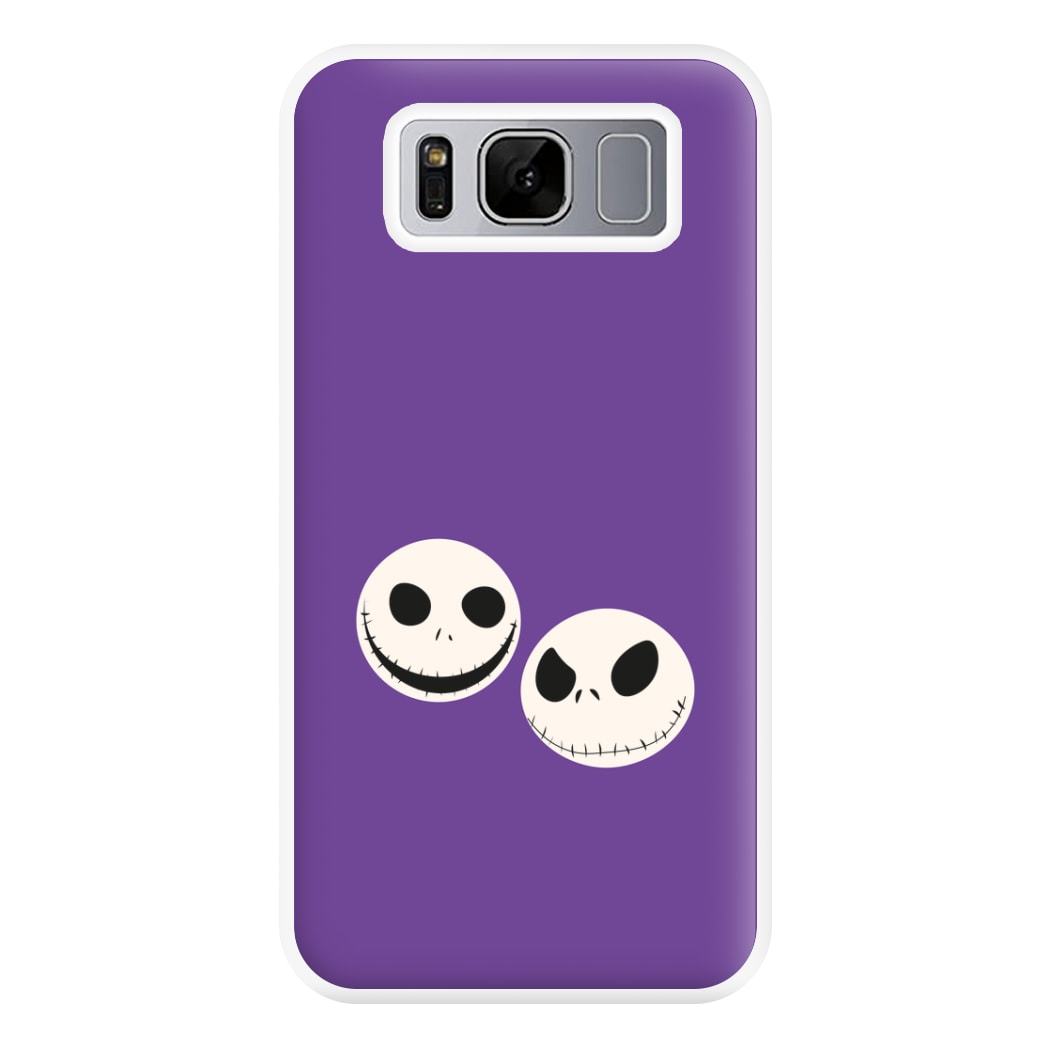 Skellington Heads - TNBC Phone Case for Galaxy S8 Plus