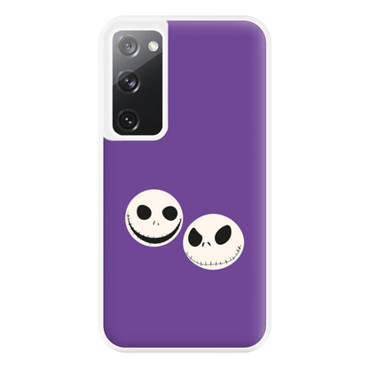 Skellington Heads - TNBC Phone Case for Galaxy S20FE