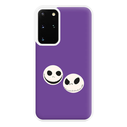 Skellington Heads - TNBC Phone Case for Galaxy S20 Plus