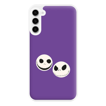 Skellington Heads - TNBC Phone Case for Galaxy S23FE