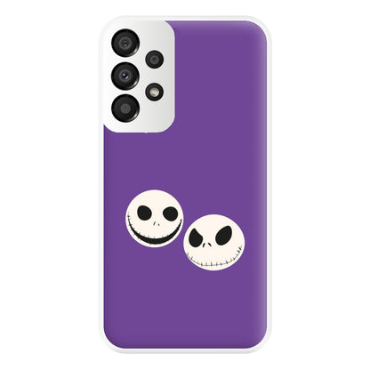 Skellington Heads - TNBC Phone Case for Galaxy A33