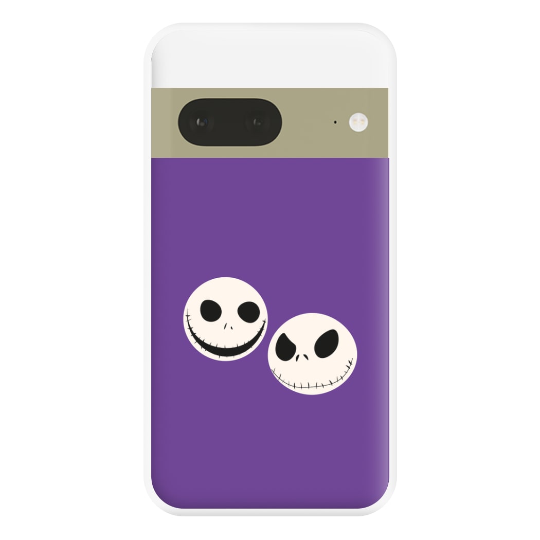 Skellington Heads - TNBC Phone Case for Google Pixel 7a