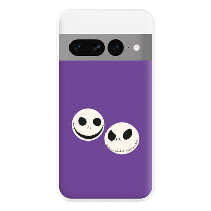 Skellington Heads - TNBC Phone Case for Google Pixel 7 Pro