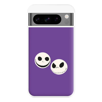 Skellington Heads - TNBC Phone Case for Google Pixel 8 Pro