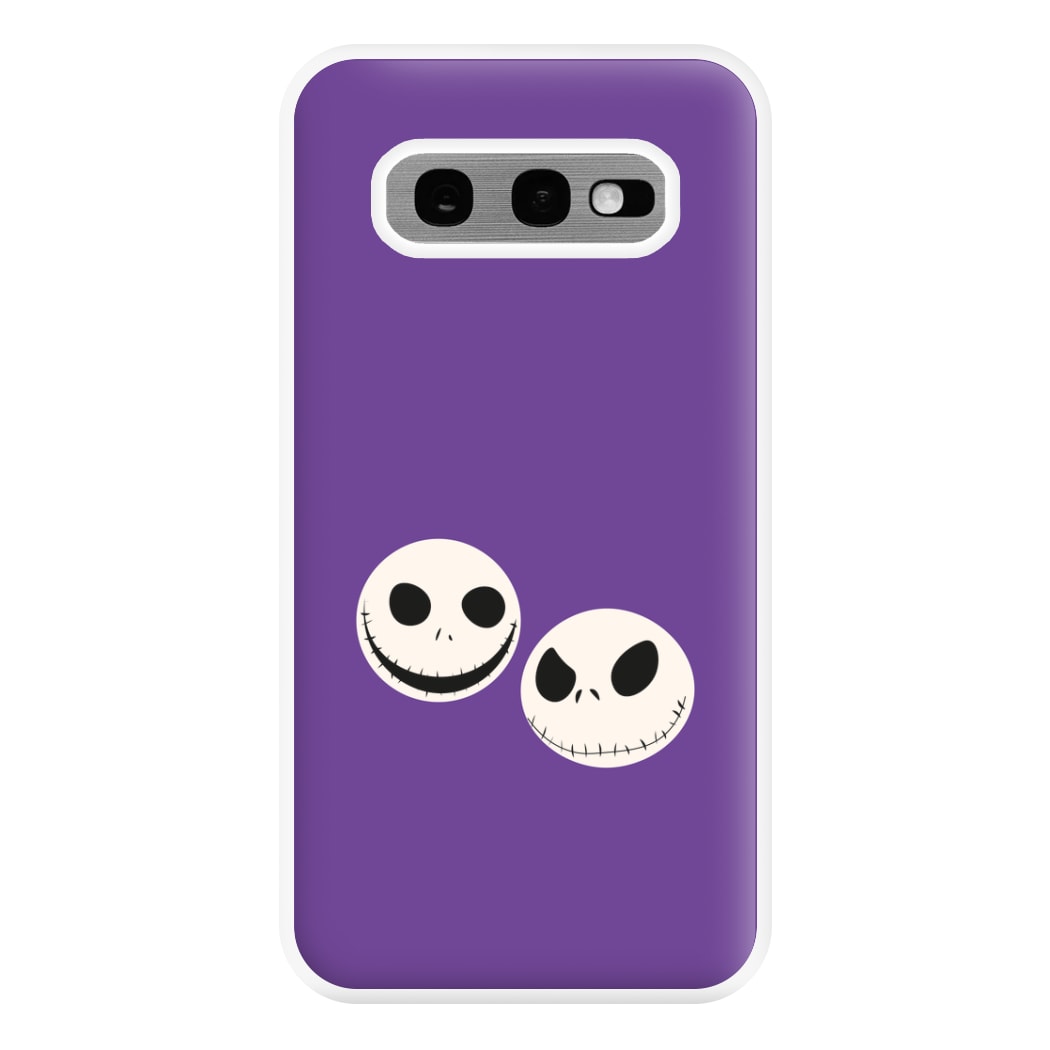 Skellington Heads - TNBC Phone Case for Galaxy S10e