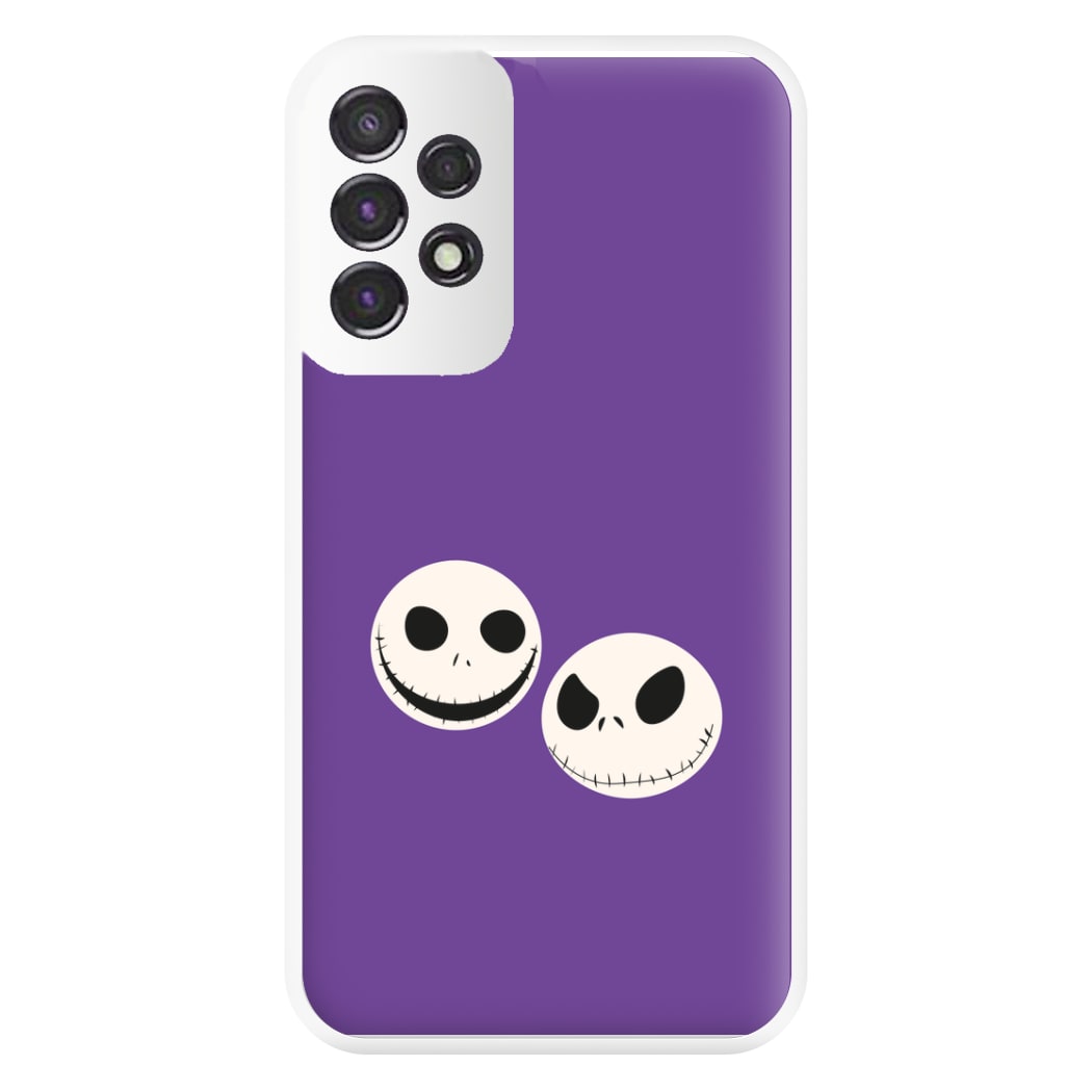 Skellington Heads - TNBC Phone Case for Galaxy A53