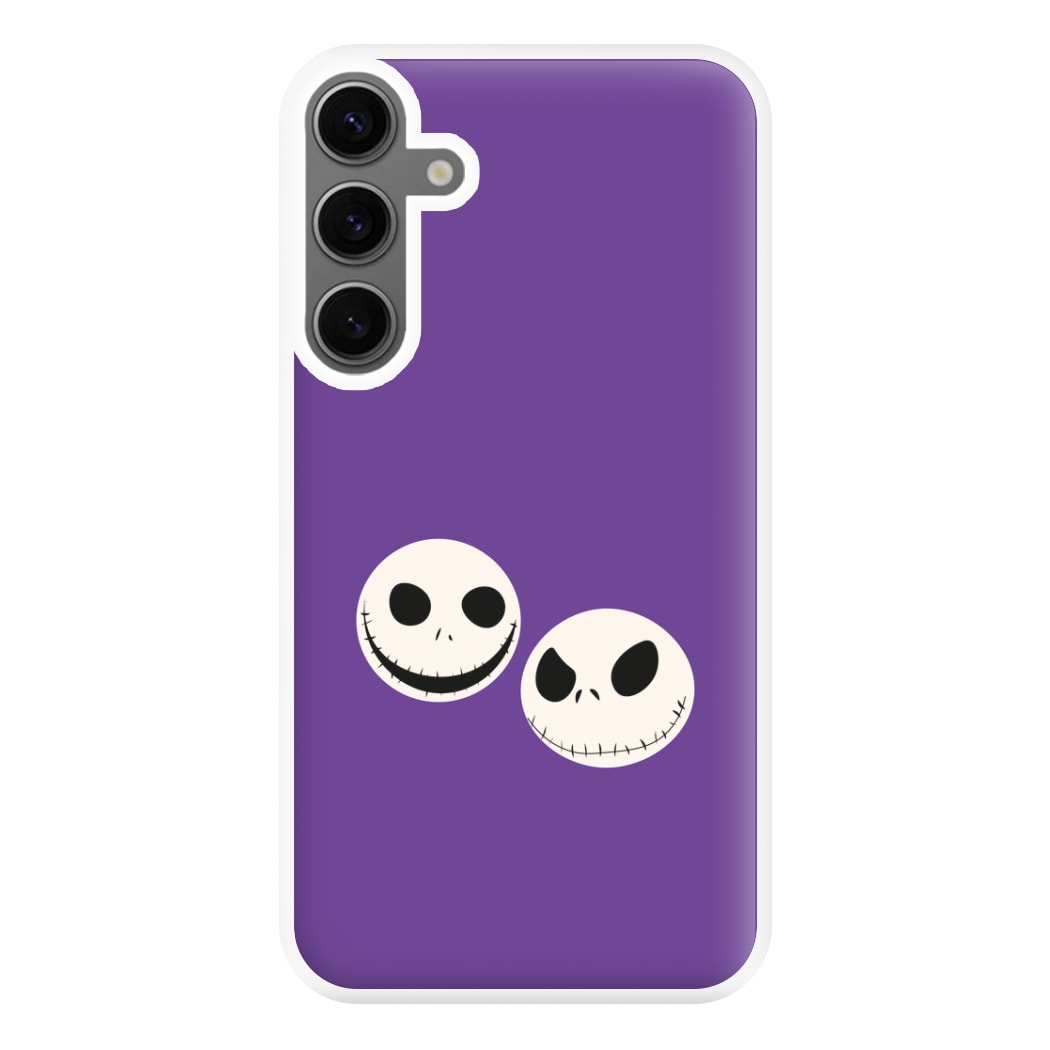 Skellington Heads - TNBC Phone Case for Galaxy S24FE