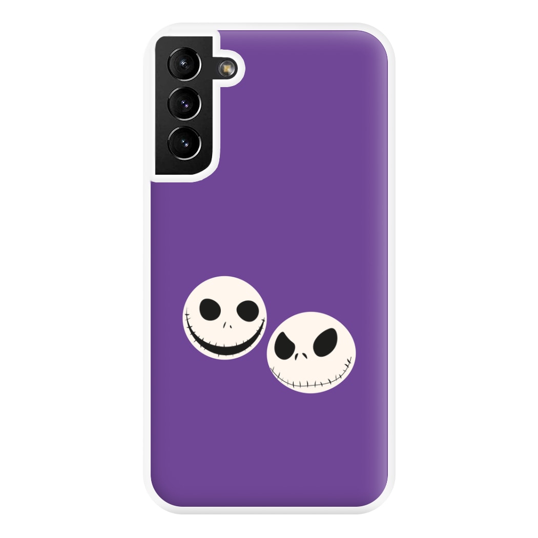 Skellington Heads - TNBC Phone Case for Galaxy S21 Plus