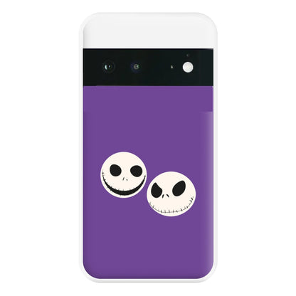 Skellington Heads - TNBC Phone Case for Google Pixel 6a