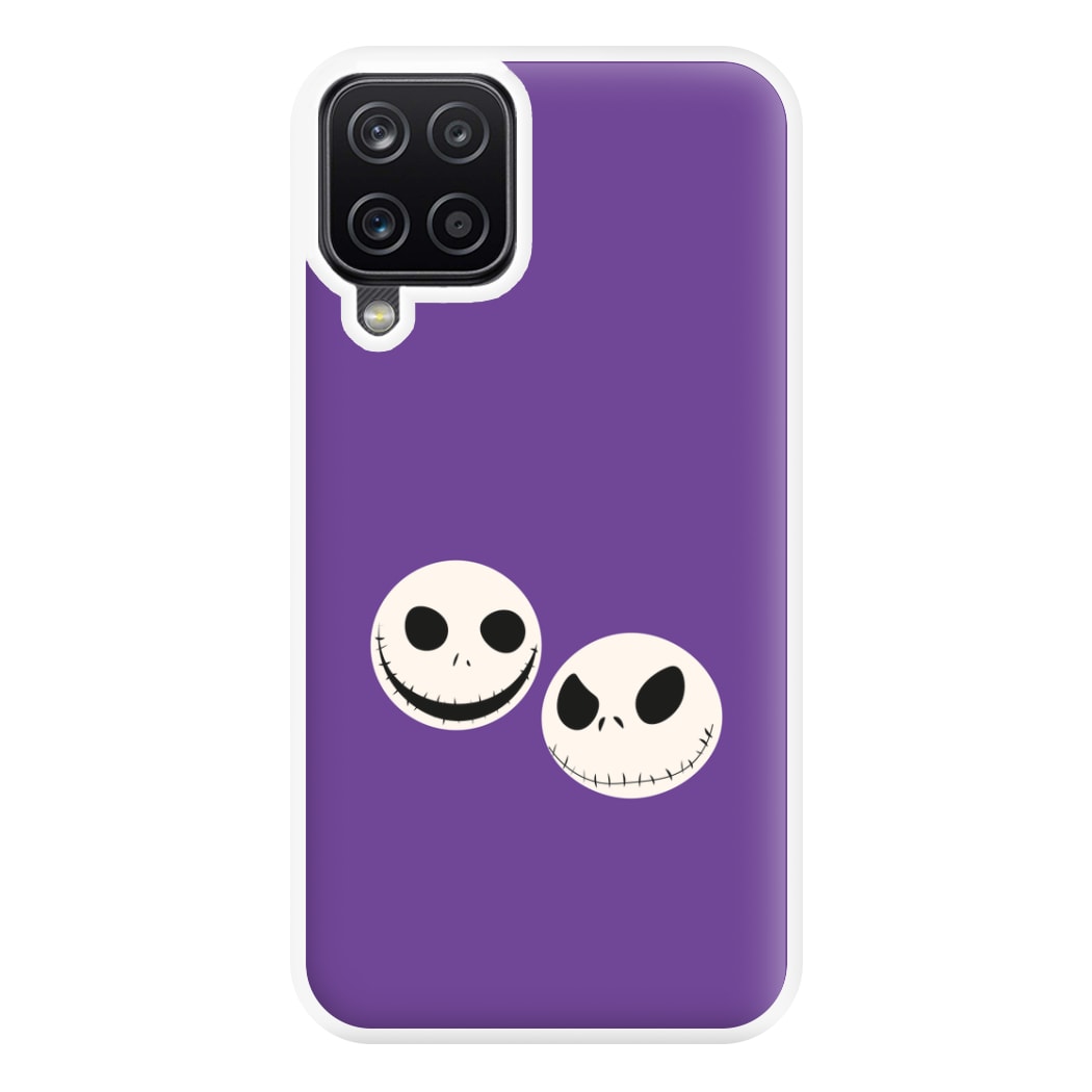 Skellington Heads - TNBC Phone Case for Galaxy A12