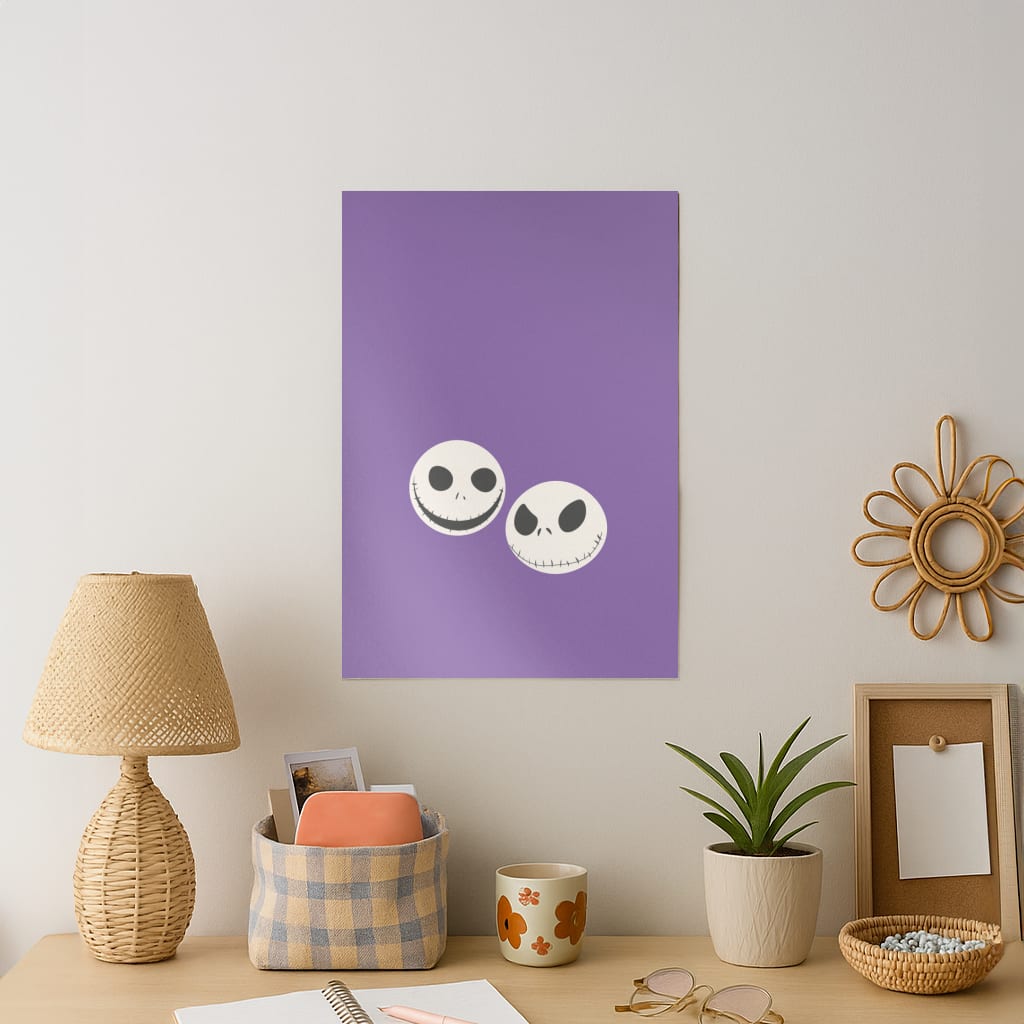Skellington Heads - TNBC Art Print