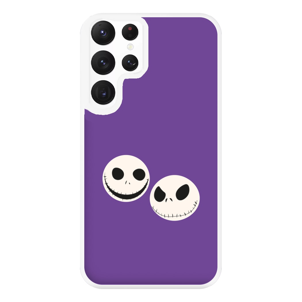 Skellington Heads - TNBC Phone Case for Galaxy S22 Ultra