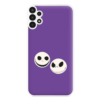 Skellington Heads - TNBC Phone Case for Galaxy A13