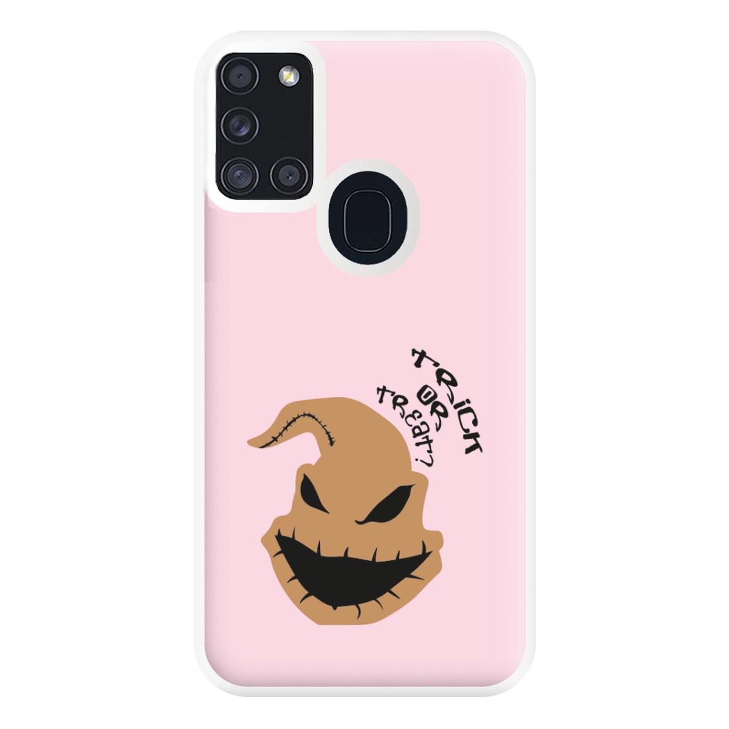 Trick Or Treat? - TNBC Phone Case for Galaxy A21s