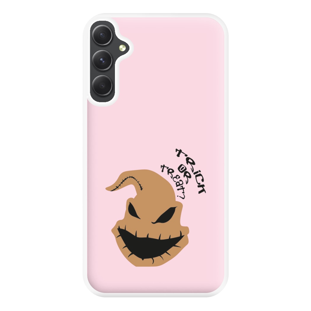 Trick Or Treat? - TNBC Phone Case for Galaxy A34