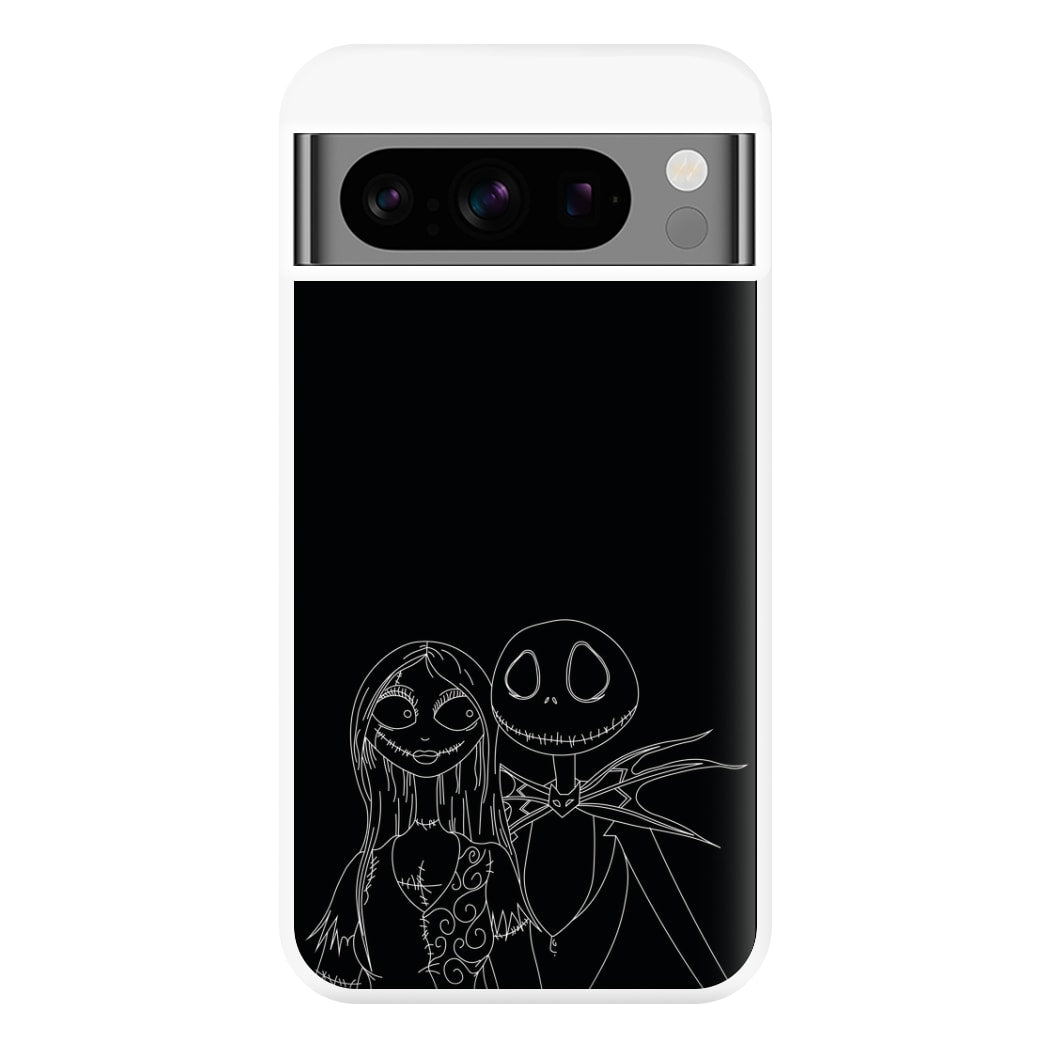 Jack And Sally - TNBC Phone Case for Google Pixel 8 Pro