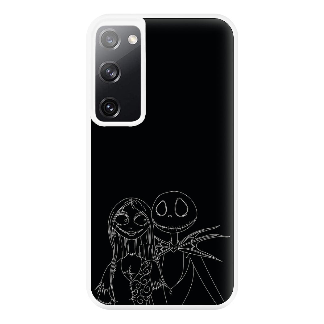 Jack And Sally - TNBC Phone Case for Galaxy S20