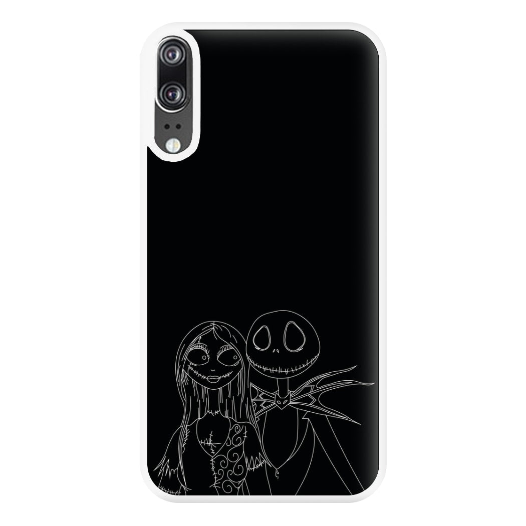 Jack And Sally - TNBC Phone Case for Huawei P20