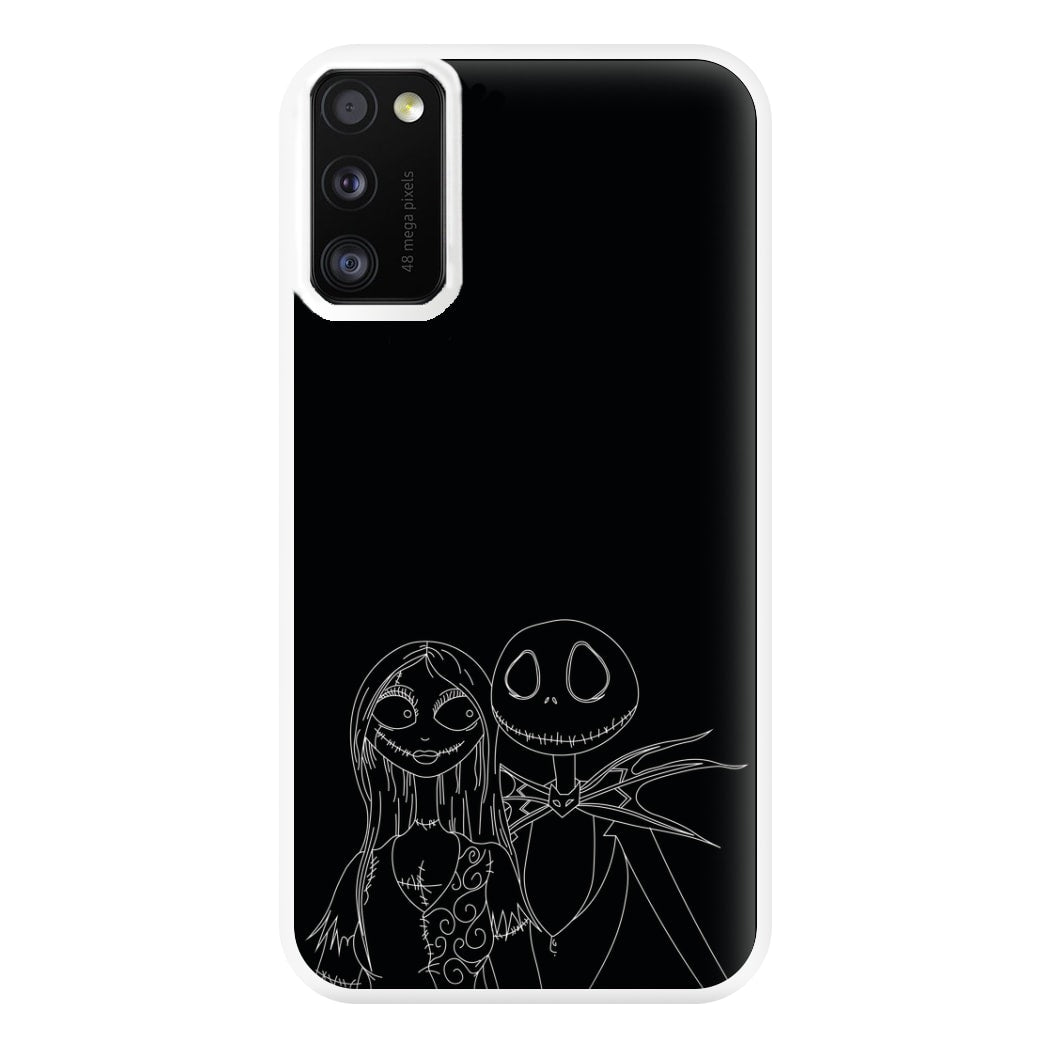 Jack And Sally - TNBC Phone Case for Galaxy A41