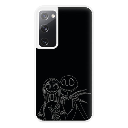 Jack And Sally - TNBC Phone Case for Galaxy S20FE