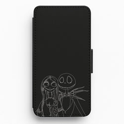 Jack And Sally - TNBC Flip / Wallet Phone Case