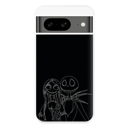 Jack And Sally - TNBC Phone Case for Google Pixel 8