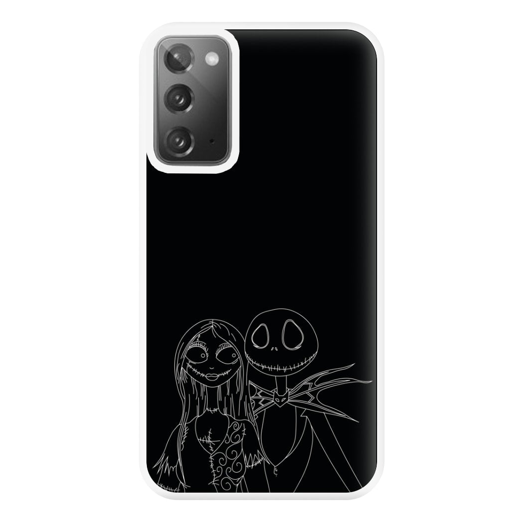 Jack And Sally - TNBC Phone Case for Galaxy Note 20 Ultra