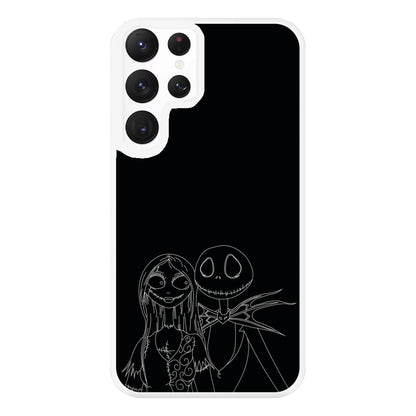 Jack And Sally - TNBC Phone Case for Galaxy S22 Ultra