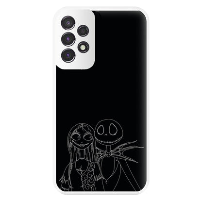 Jack And Sally - TNBC Phone Case for Galaxy A53