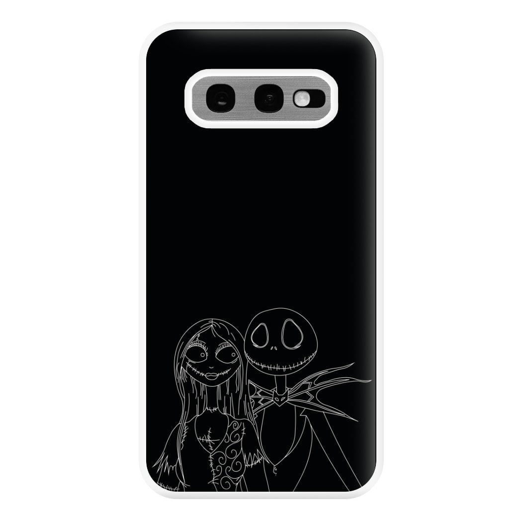 Jack And Sally - TNBC Phone Case for Galaxy S10e