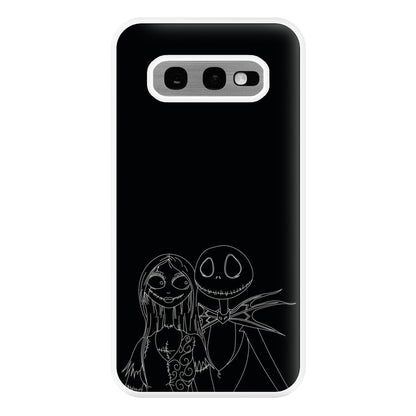 Jack And Sally - TNBC Phone Case for Galaxy S10e