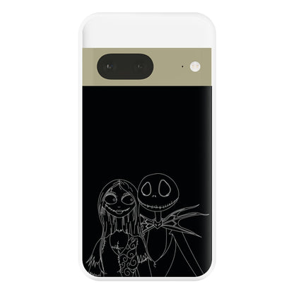 Jack And Sally - TNBC Phone Case for Google Pixel 7a