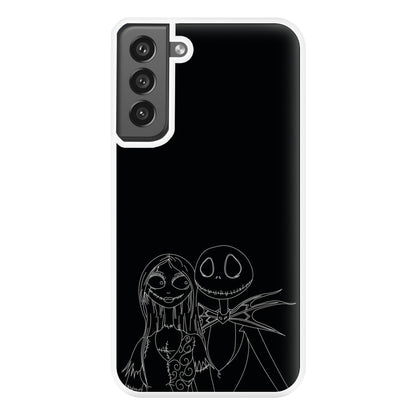 Jack And Sally - TNBC Phone Case for Galaxy S21FE