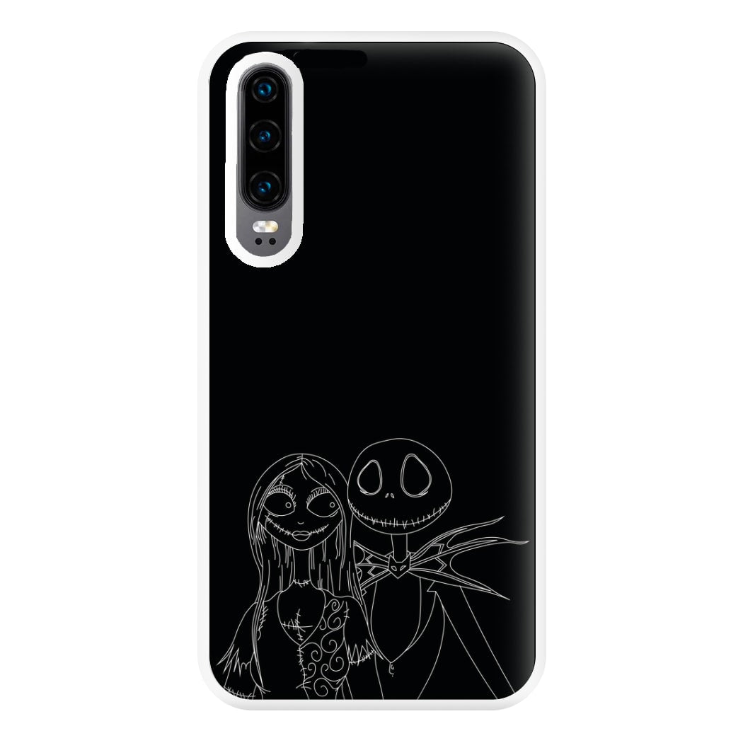 Jack And Sally - TNBC Phone Case for Huawei P30