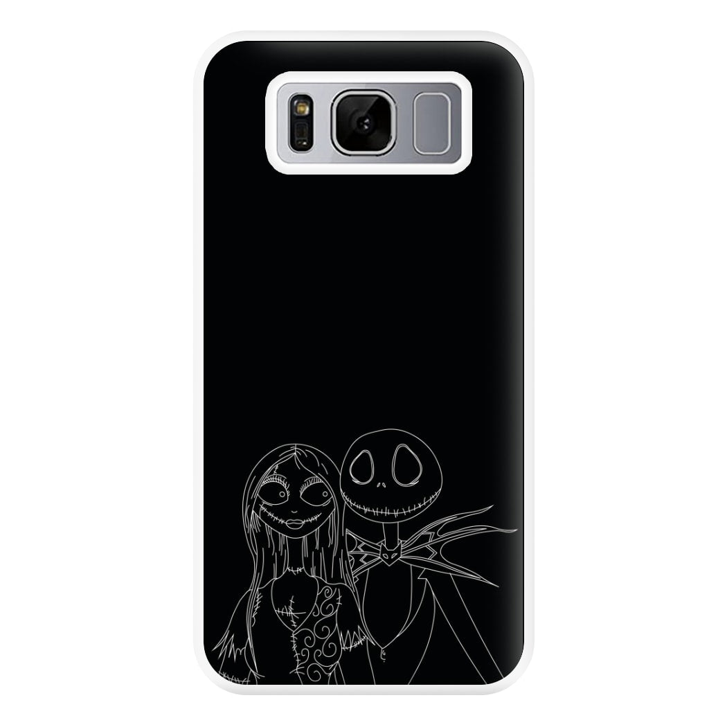 Jack And Sally - TNBC Phone Case for Galaxy S8 Plus