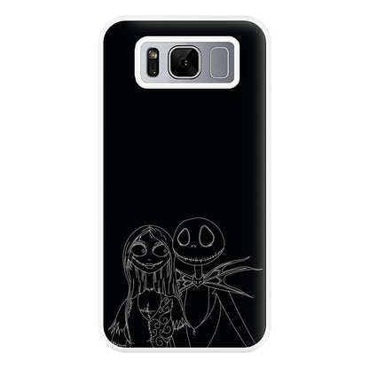 Jack And Sally - TNBC Phone Case for Galaxy S8 Plus