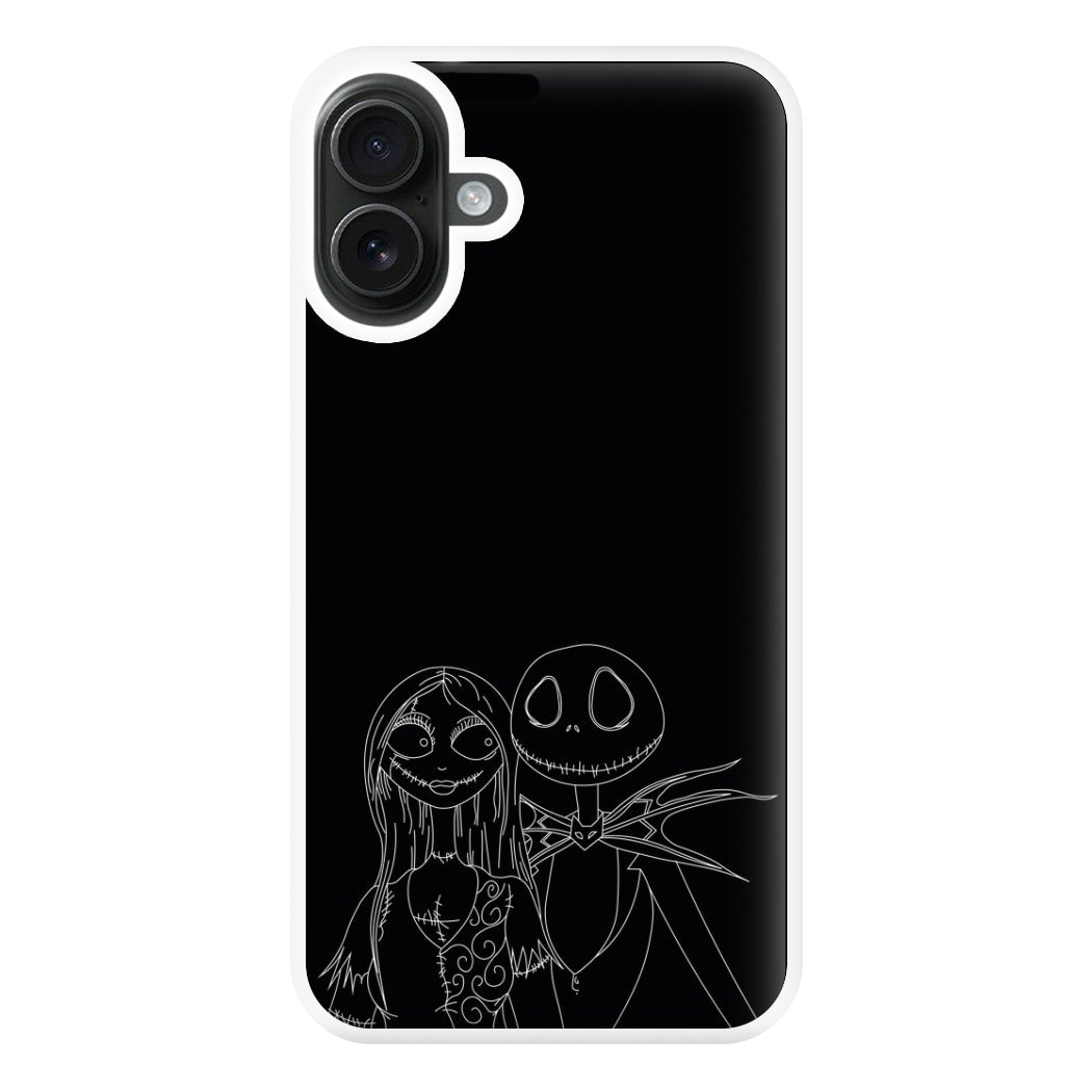 Jack And Sally - TNBC Phone Case for iPhone 16 Plus