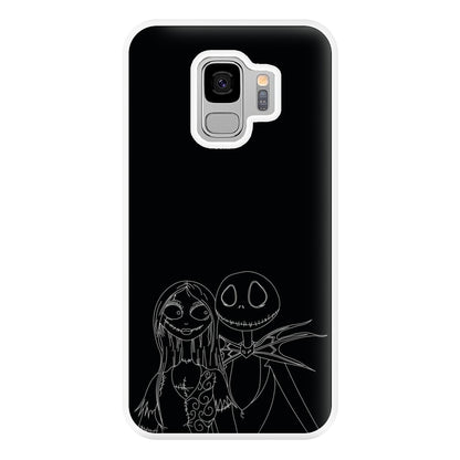 Jack And Sally - TNBC Phone Case for Galaxy S9 Plus