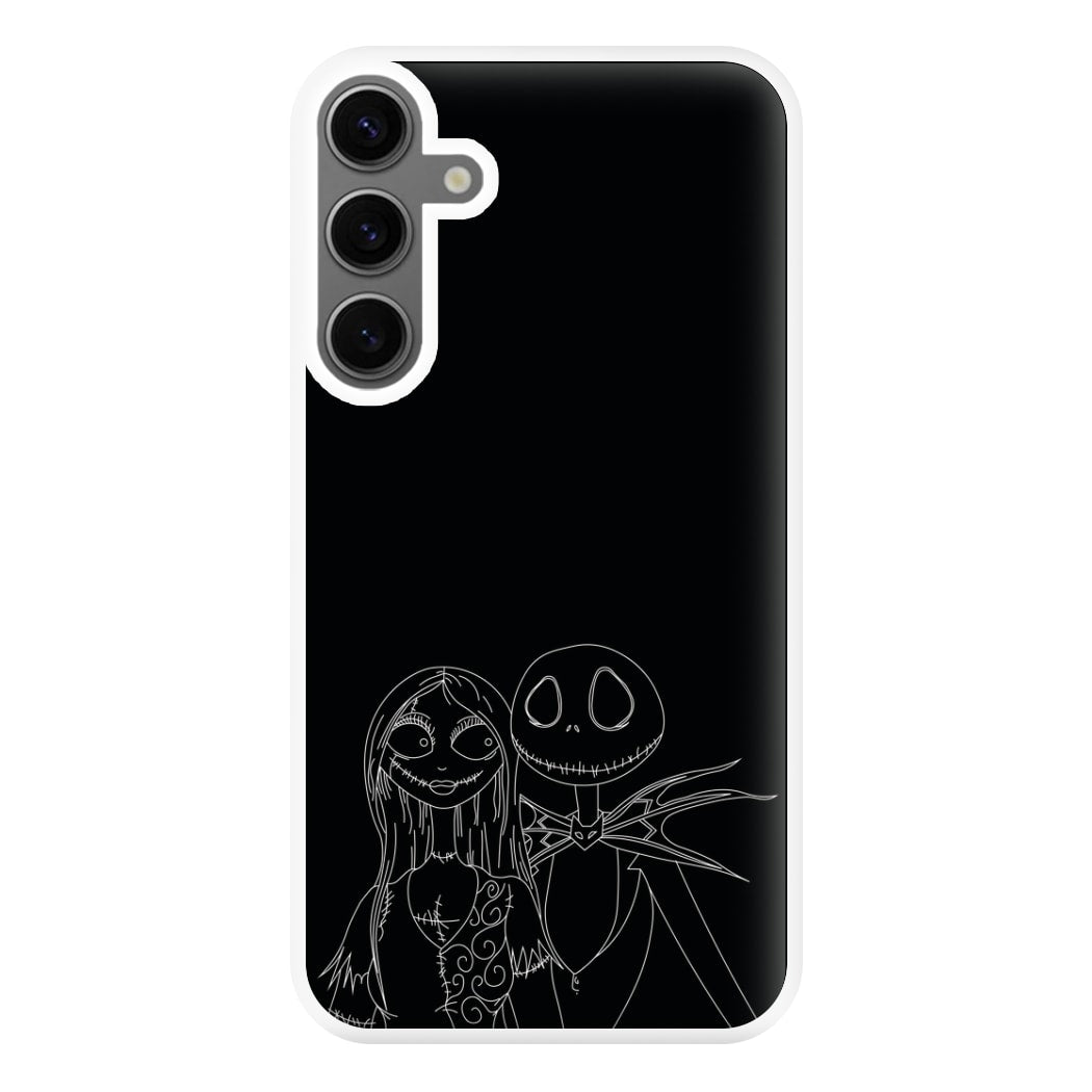 Jack And Sally - TNBC Phone Case for Galaxy S24FE