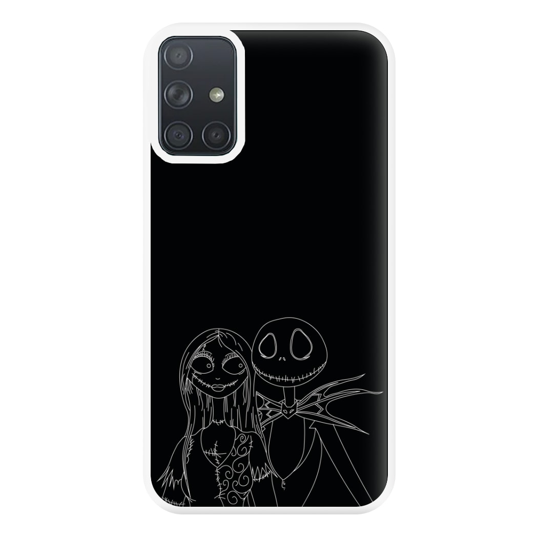 Jack And Sally - TNBC Phone Case for Galaxy A71