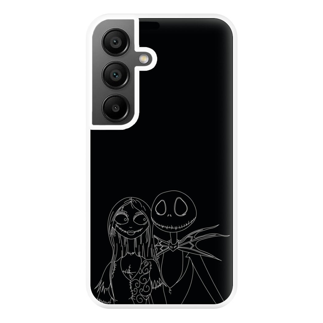 Jack And Sally - TNBC Phone Case for Galaxy A55