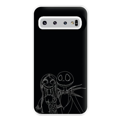 Jack And Sally - TNBC Phone Case for Galaxy S10 Plus