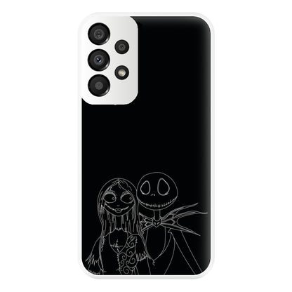 Jack And Sally - TNBC Phone Case for Galaxy A33