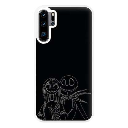 Jack And Sally - TNBC Phone Case for Huawei P30 Pro