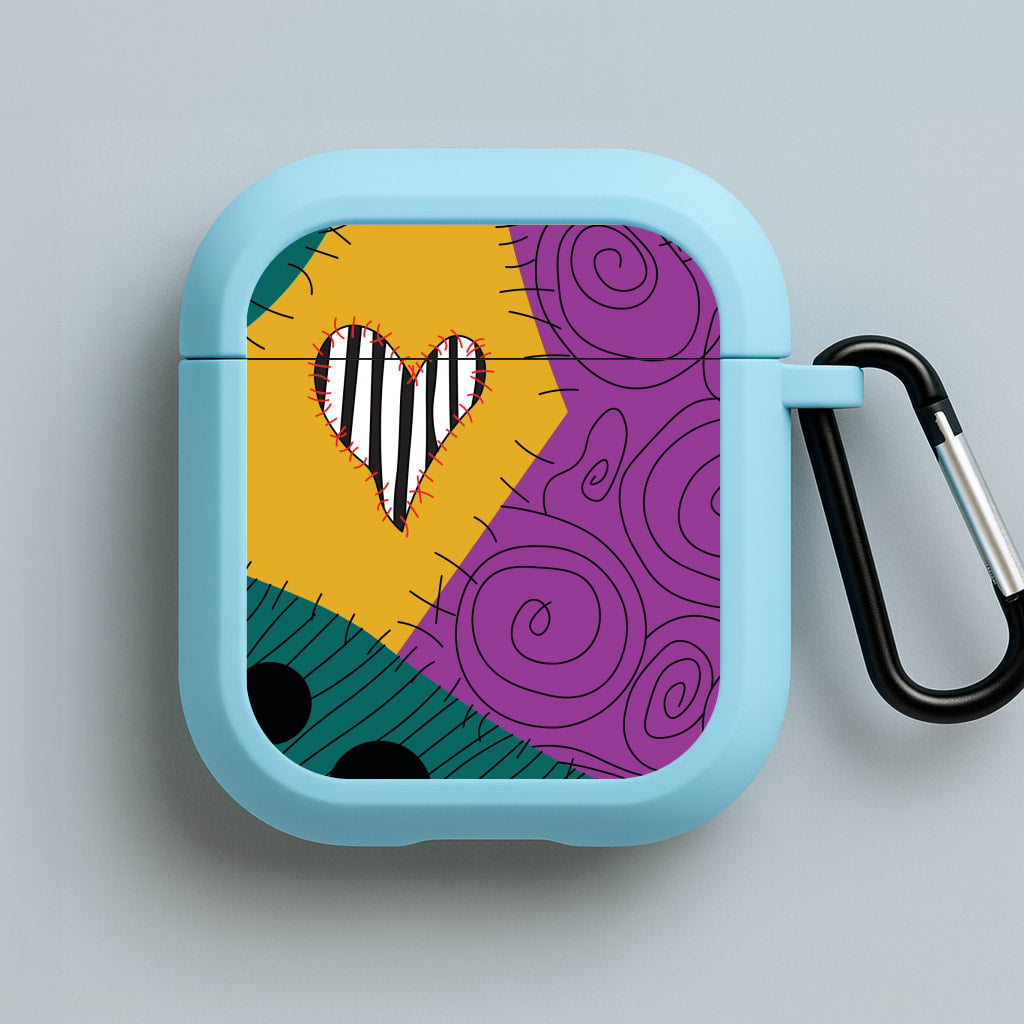 King Of Fright Blue AirPods Case