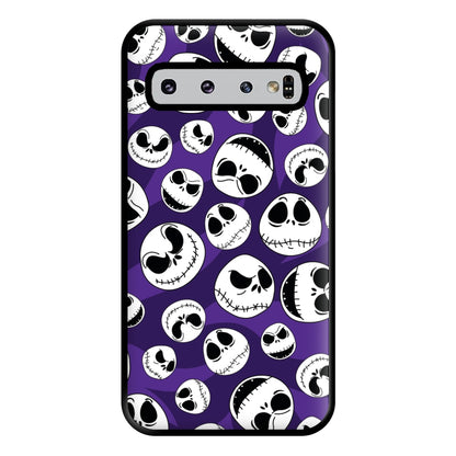 Skull Pattern Phone Case for Galaxy S10 Plus