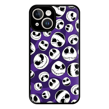 Skull Pattern Phone Case for iPhone 14