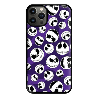 Skull Pattern Phone Case for iPhone 13