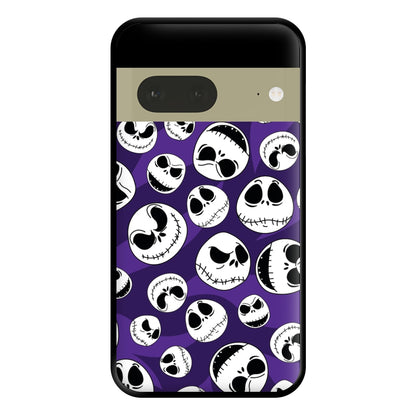 Skull Pattern Phone Case for Google Pixel 7a